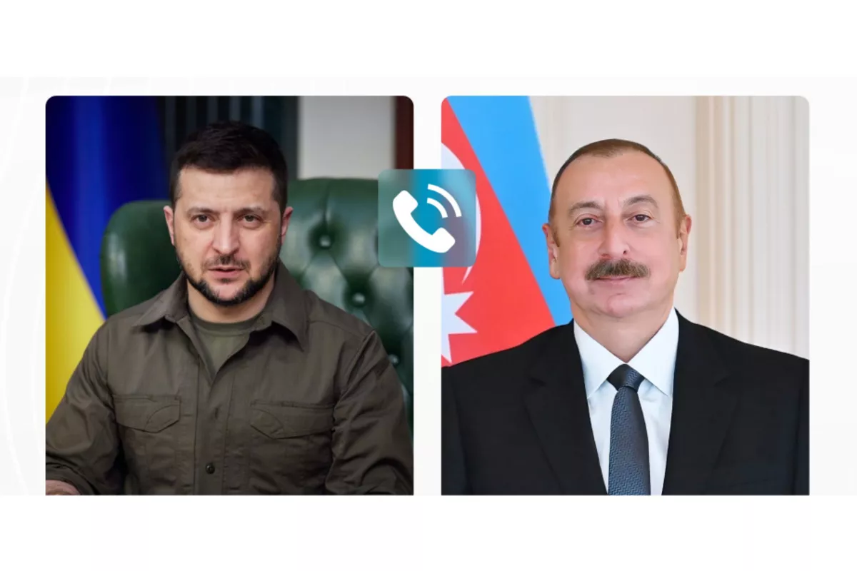 Ilham Aliyev and Volodymyr Zelenskyy Discuss Missile Strike on Azerbaijan’s Embassy in Kyiv
