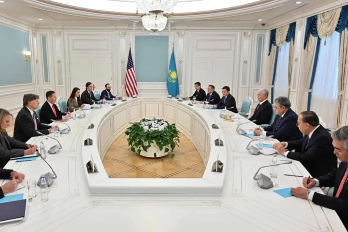 Kazakh President Meets With US Officials to Boost Bilateral Ties Before C5+1 Summit