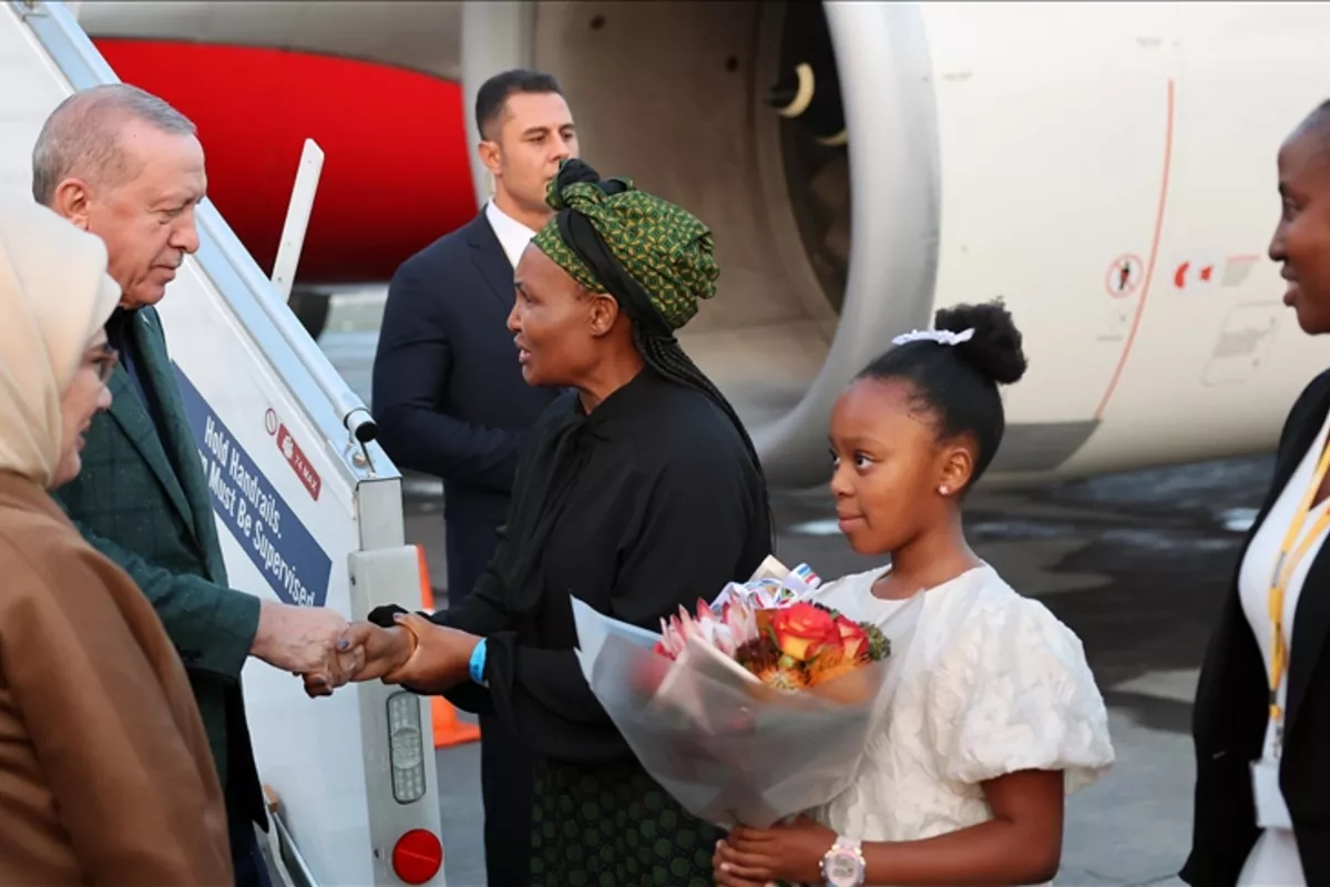 Turkish President Erdogan Arrives in Johannesburg for G20 Summit