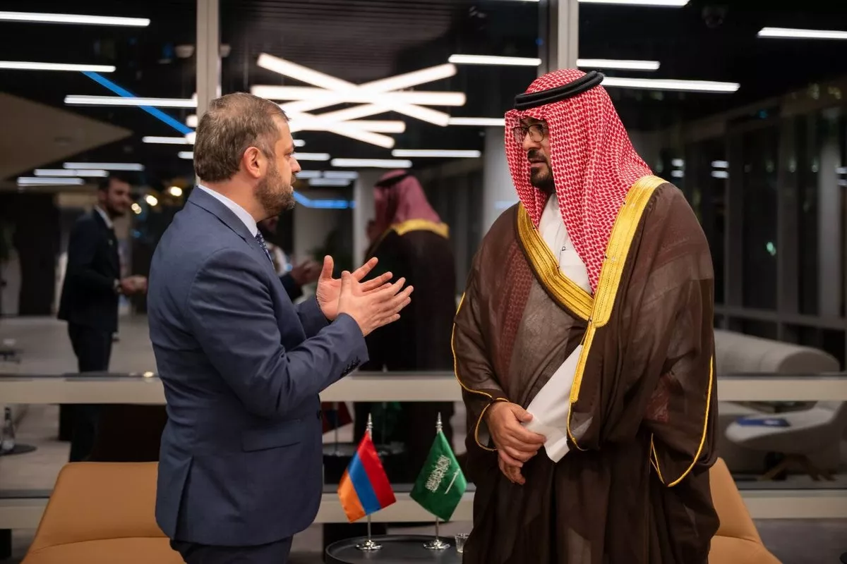 Armenia and Saudi Arabia Explore Ways to Boost Economic Cooperation