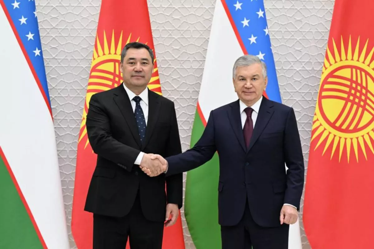 Uzbekistan and Kyrgyzstan Presidents Hold Bilateral Meeting