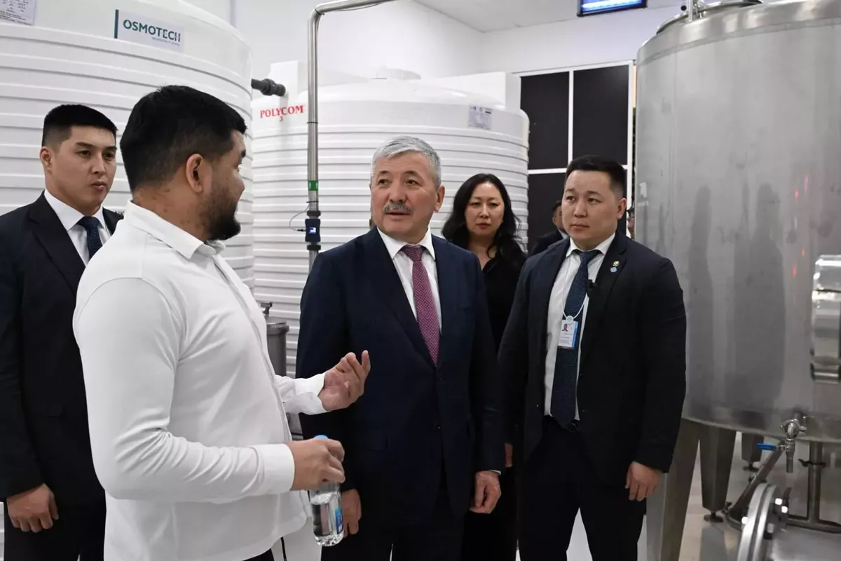 Kyrgyz Entrepreneurs Open Modern Water Plant in UAE