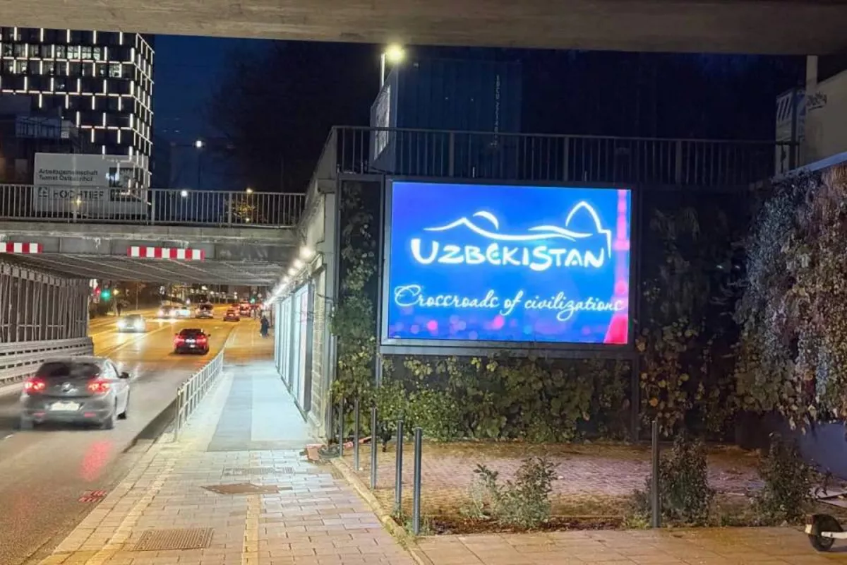 Uzbekistan Showcases Tourism on Germany’s City Screens
