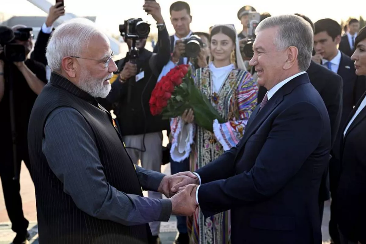 Indian PM Visits Uzbekistan Ahead of Key SCO Summit