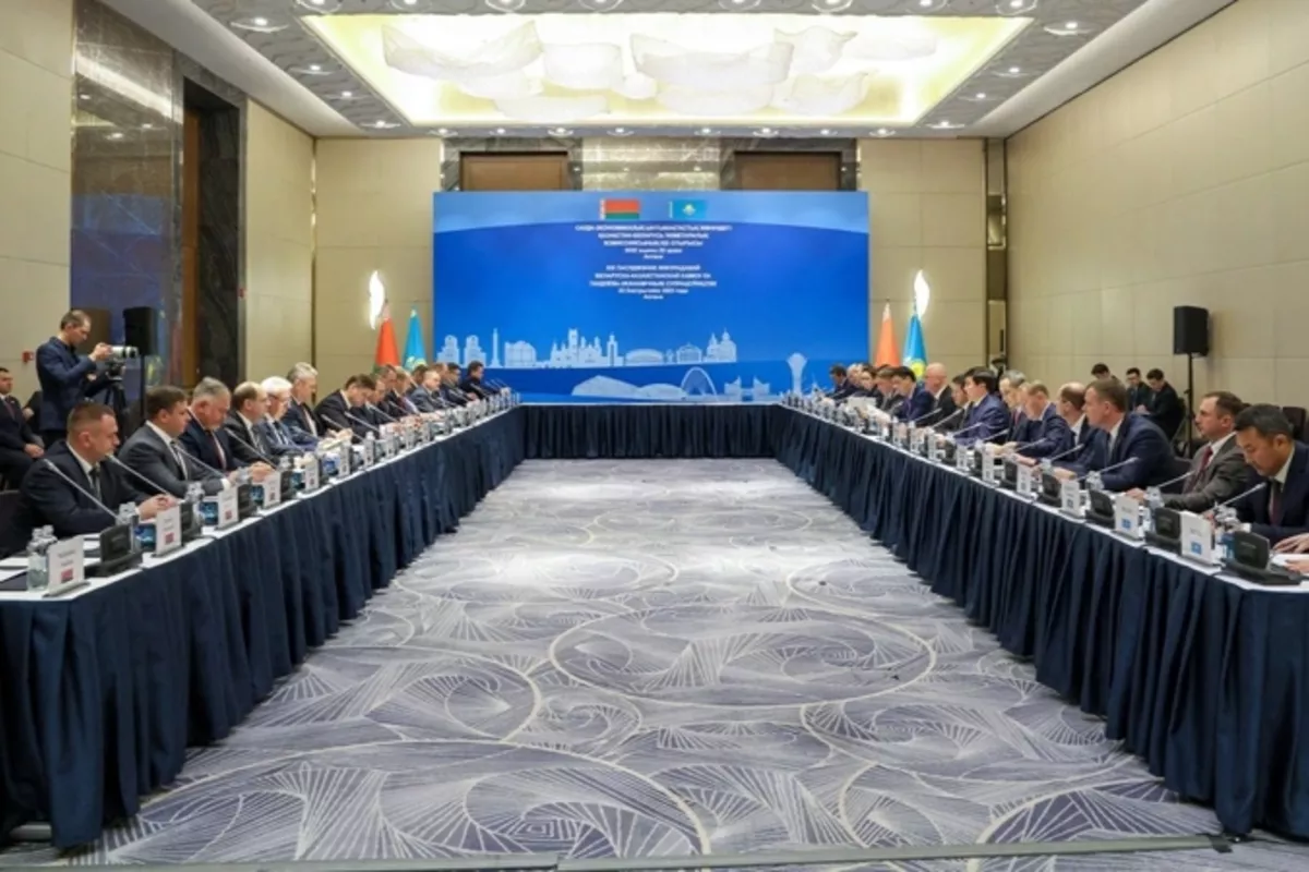 Kazakhstan, Belarus Strengthen Ties at 19th Intergovernmental Commission Meeting in Astana