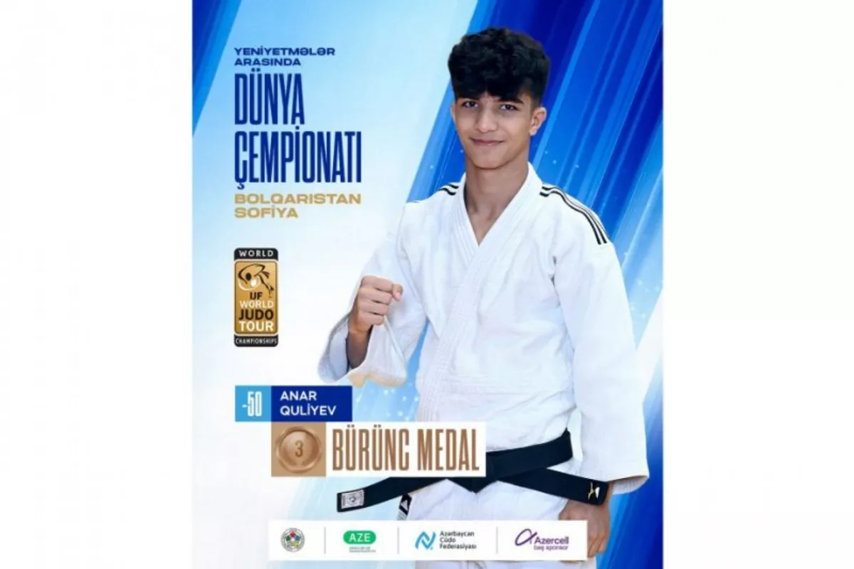 Azerbaijani Judoka Bags Bronze at 2025 Cadets World Championships