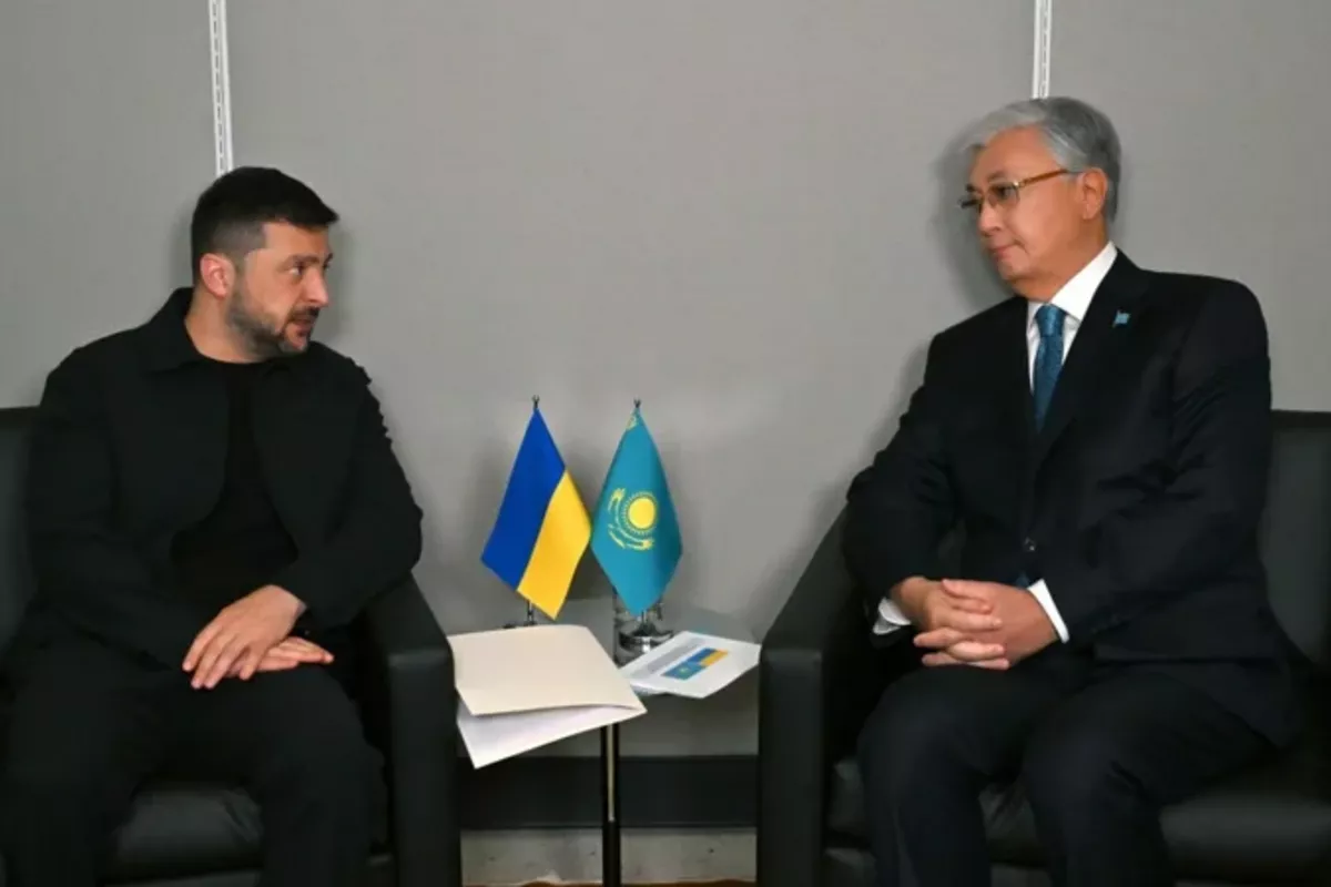 Kazakhstan, Ukraine Discuss Closer Economic, Humanitarian Ties at UN Assembly