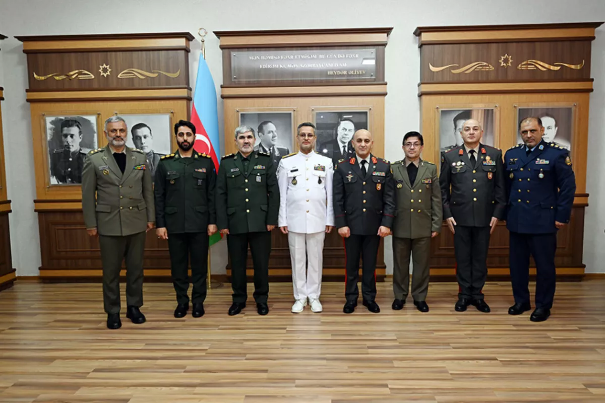 Iran’s Supreme National Defense University Delegation Visits Azerbaijan