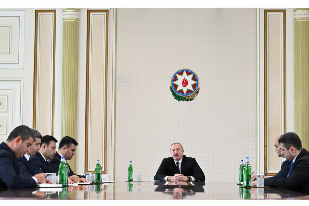 Key Infrastructure Projects in Our Regions Near Completion, Says President Ilham Aliyev