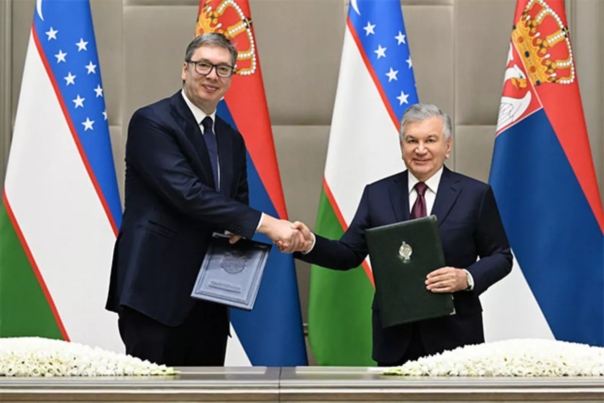 Uzbekistan, Serbia Sign Landmark Partnership Deals in Tashkent