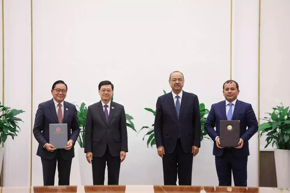 Uzbekistan, Hong Kong Launch New Business Council to Boost Trade and Investment