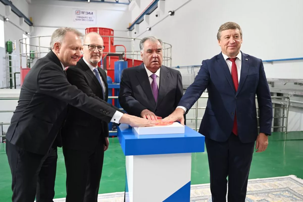 Tajikistan Launches Sebzor Hydropower Plant