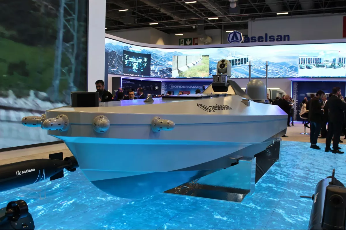 ASELSAN Unveils TUFAN Naval Drone for Swarm Warfare