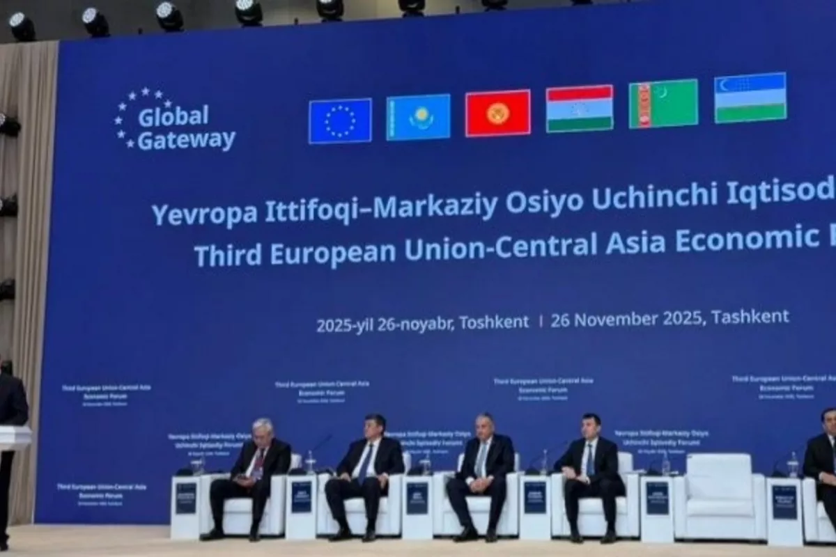 Tajikistan Participates in Third Central Asia–EU Economic Forum in Tashkent