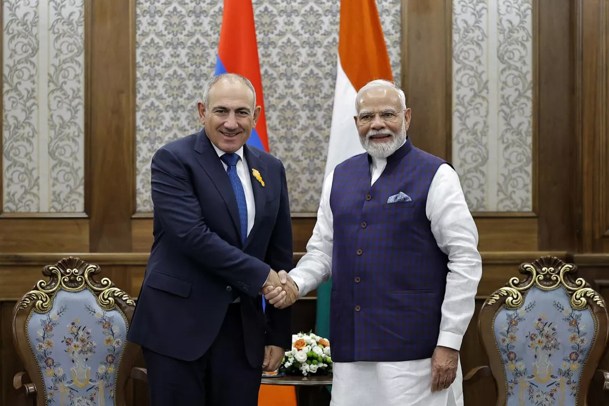 Pashinyan, Modi discuss expanding Armenia-India partnership