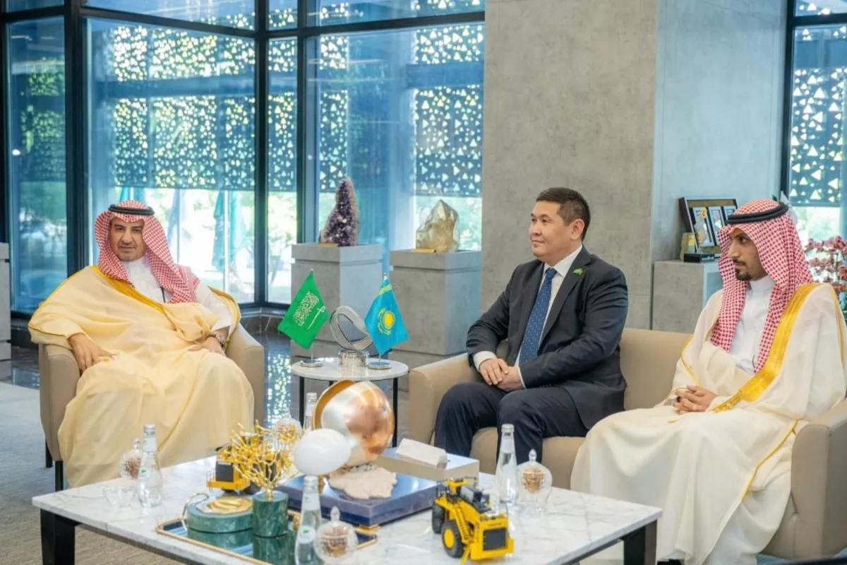 Kazakhstan, Saudi Arabia Deepen Mining Cooperation Talks