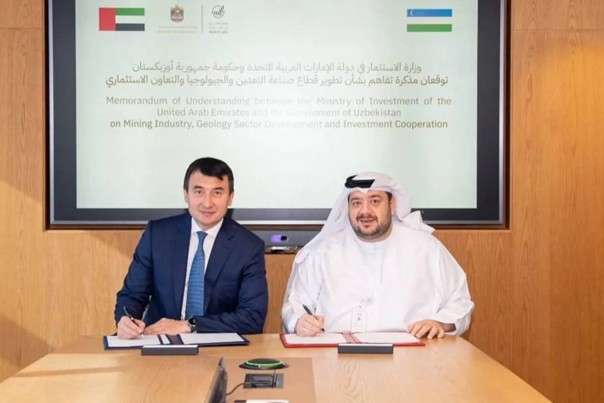 UAE, Uzbekistan Sign MoU to Boost Mining Sector
