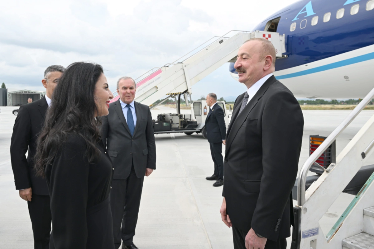Azerbaijan's President Arrives in Albania for Working Visit