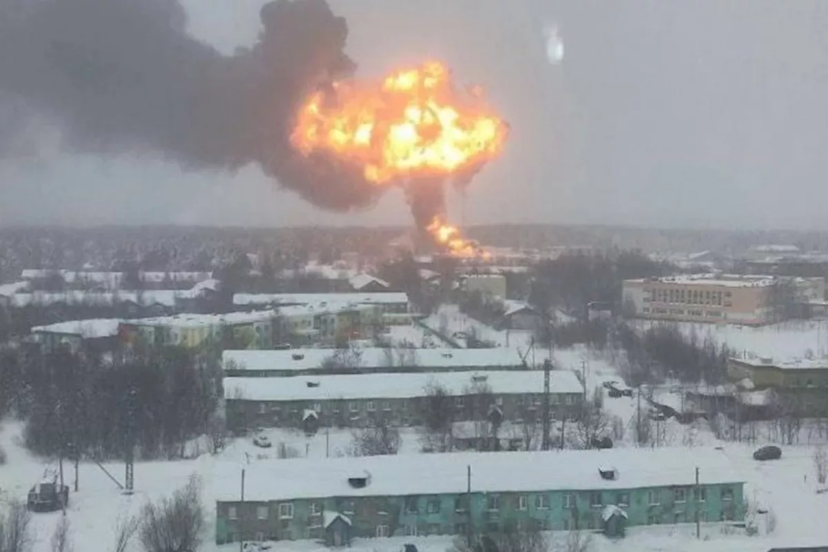 Gas Station Blast Near Russia's Surgut Injures Several