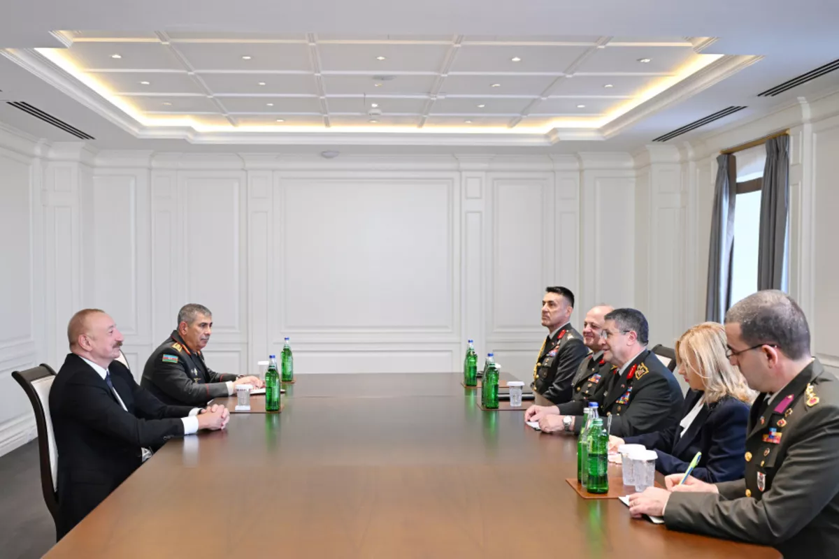 President Ilham Aliyev Receives Turkish General Staff Chief