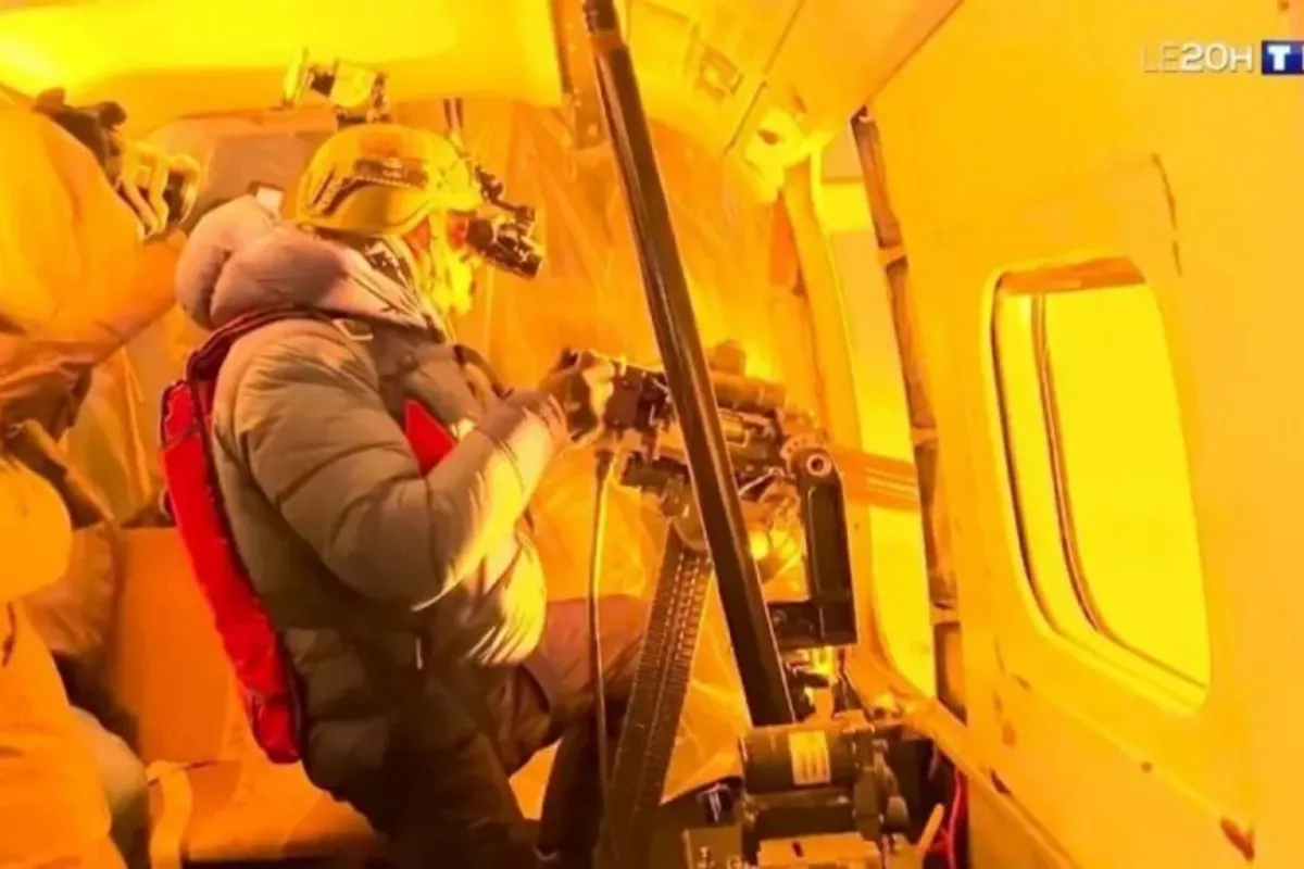 French TV Shows Airborne Interception of Russian Drones