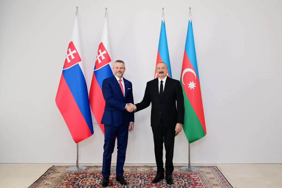 Azerbaijan Welcomes Slovak President in Shusha with Official Ceremony