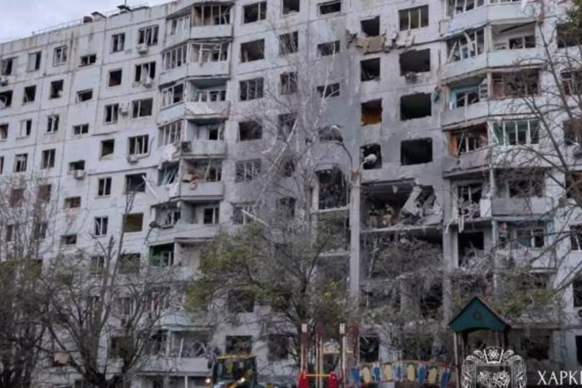 Russian Strike Hits Hospital in Ukraine’s Kharkiv, Four Injured