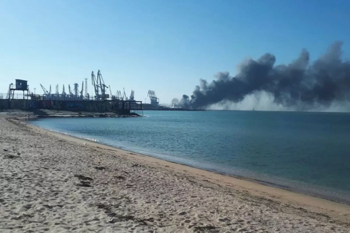 Drone Attack Damages Temryuk Port in Russia’s Krasnodar