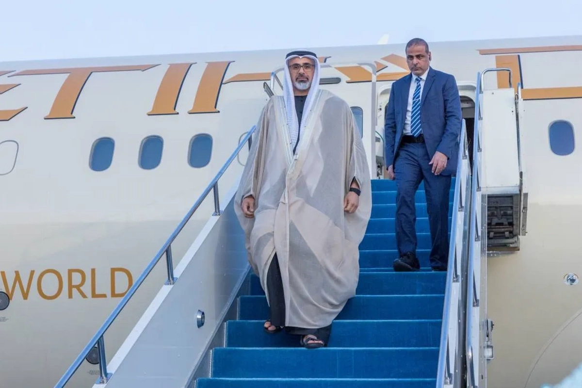 Crown Prince of Abu Dhabi Arrives in Kazakhstan on Official Visit