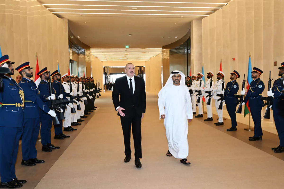Azerbaijan’s President Concludes His Visit to UAE