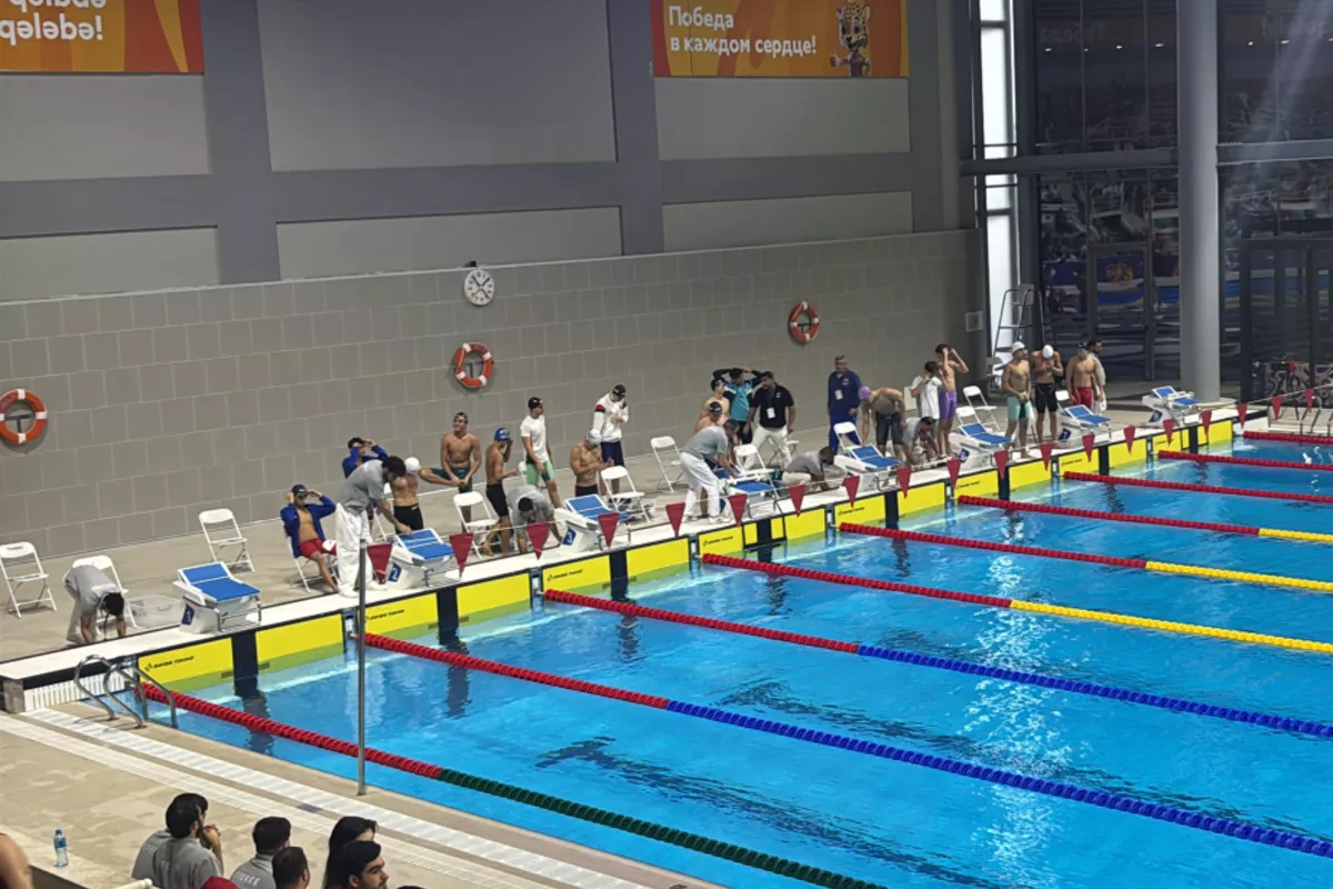 Azerbaijani Swimming Team Wins 13 Medals at 3rd CIS Games