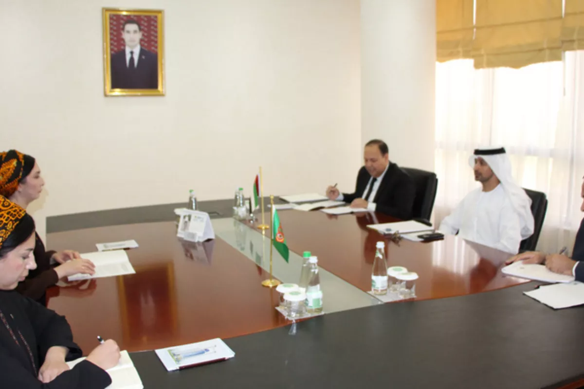 Turkmenistan and UAE Discuss Expanding Bilateral Cooperation