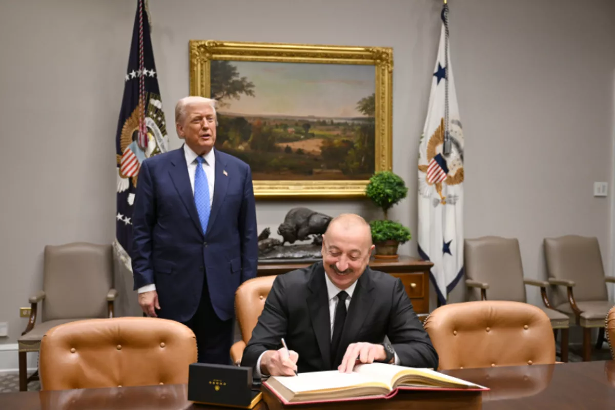 Azerbaijan’s President Shares Post on Official Social Media Accounts Regarding US Visit - VIDEO