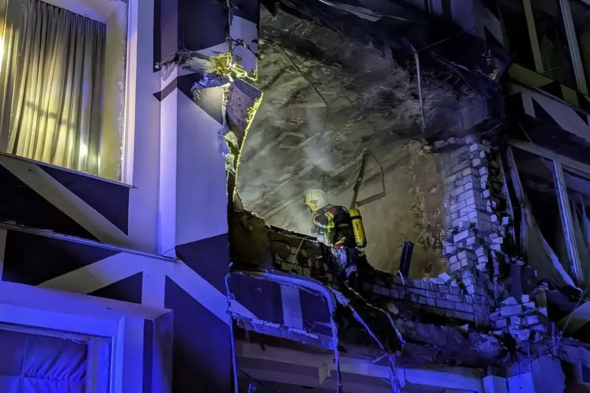 Deadly Russian Missile and Drone Attack Hits Ukraine's Kyiv