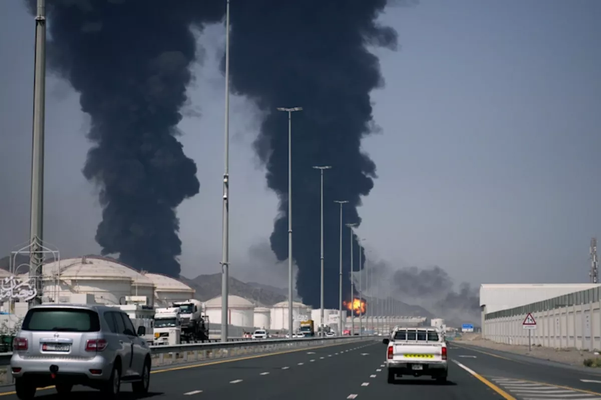 Fire Erupts at UAE’s Shah Oil Field After Drone Attack