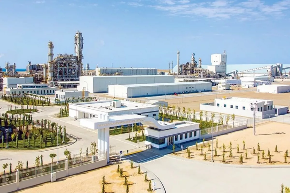 Turkmenistan Launches New Carbamide Plant in Turkmenbashi