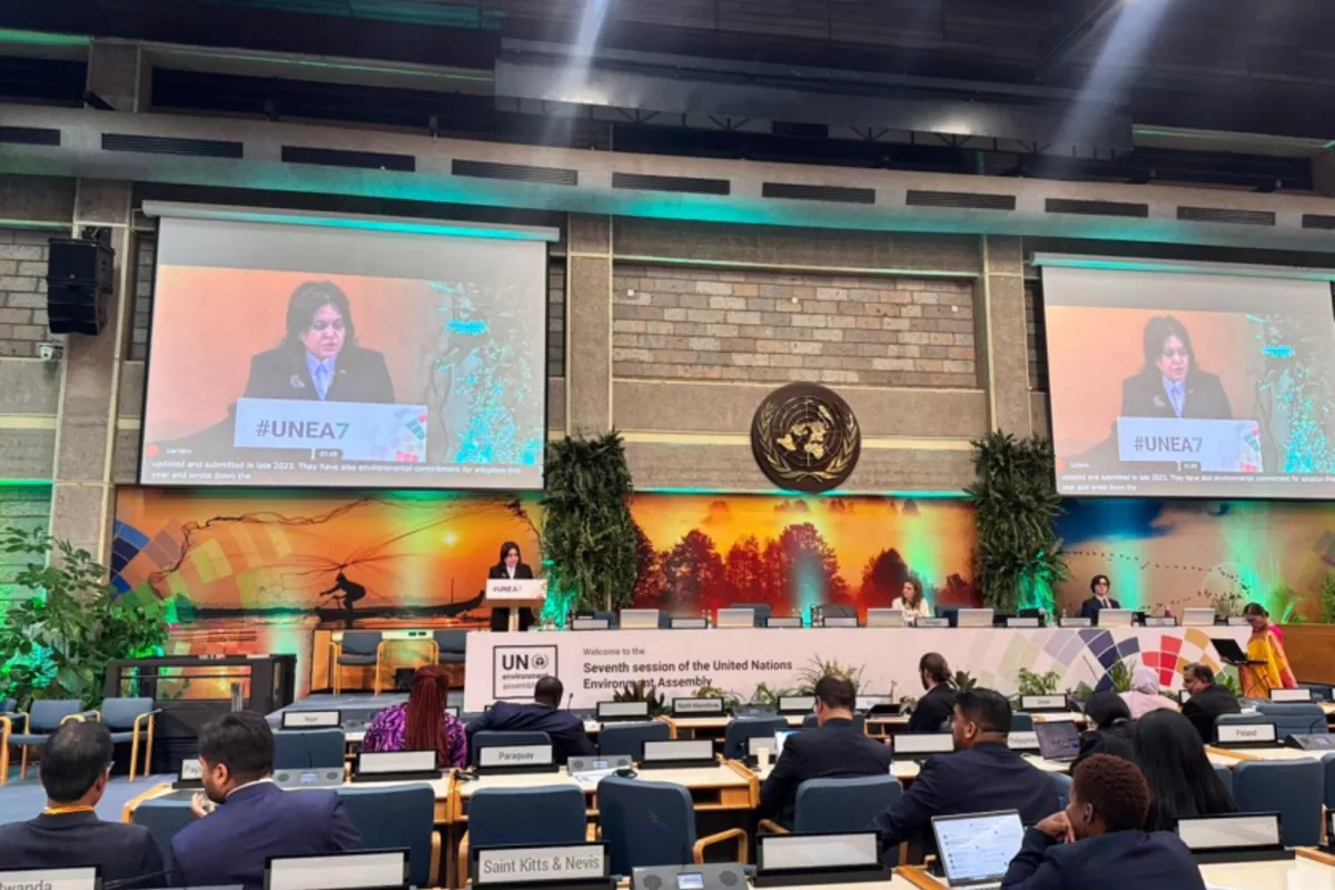 Azerbaijan Presents National Statement at UN Environment Assembly