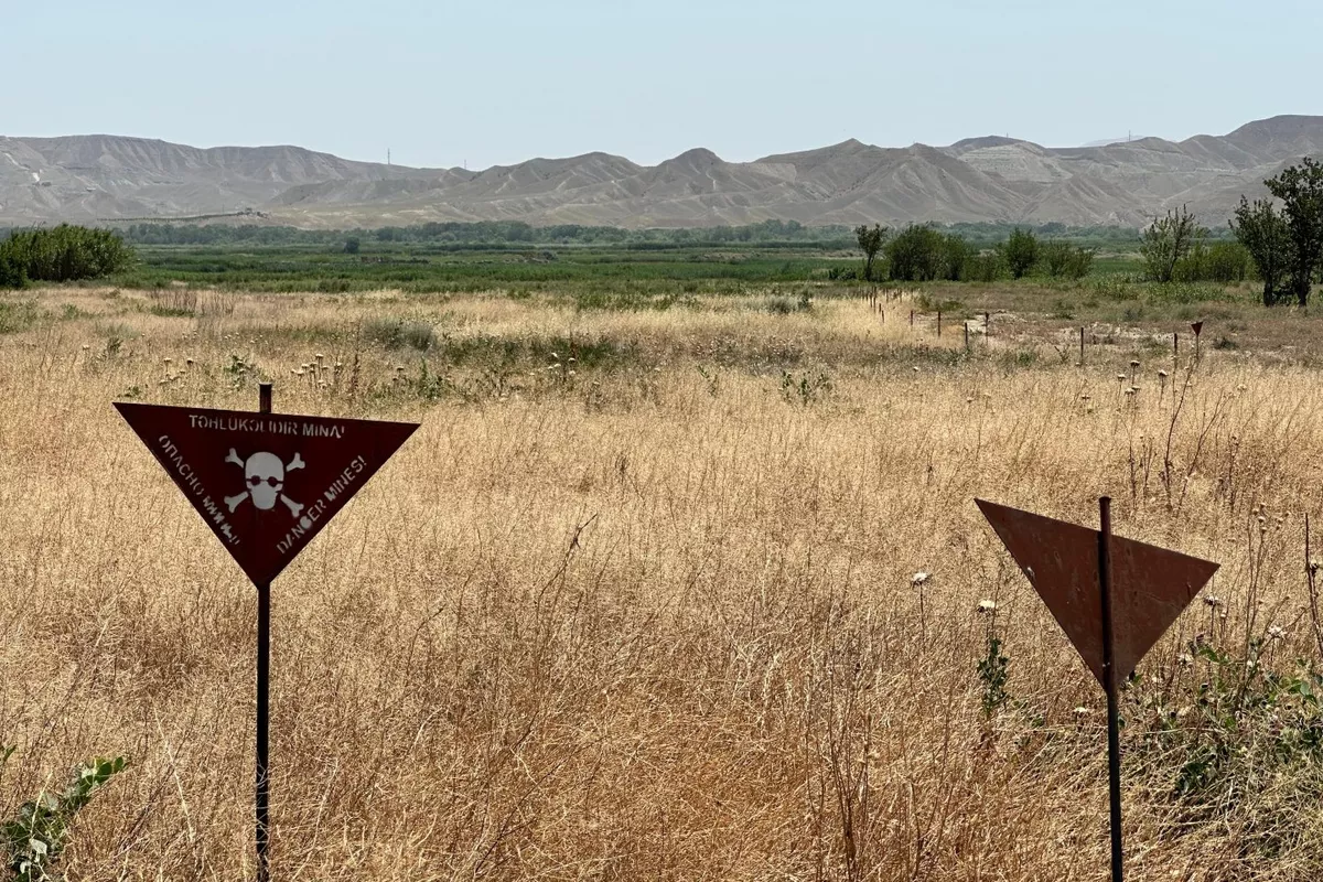 Azerbaijan Clears Nearly 1,200 Hectares of Mines in a Week