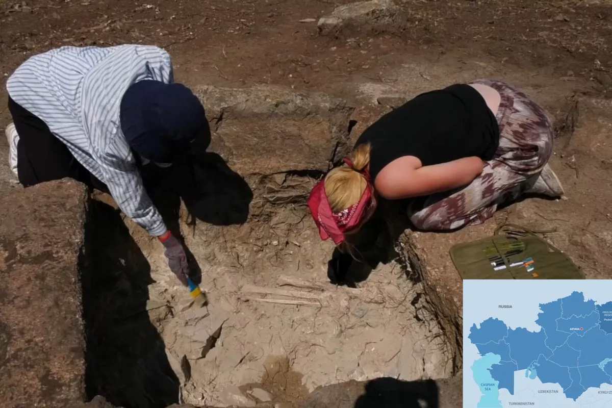 Kazakh Students Find Rare Saka-Era Daggers