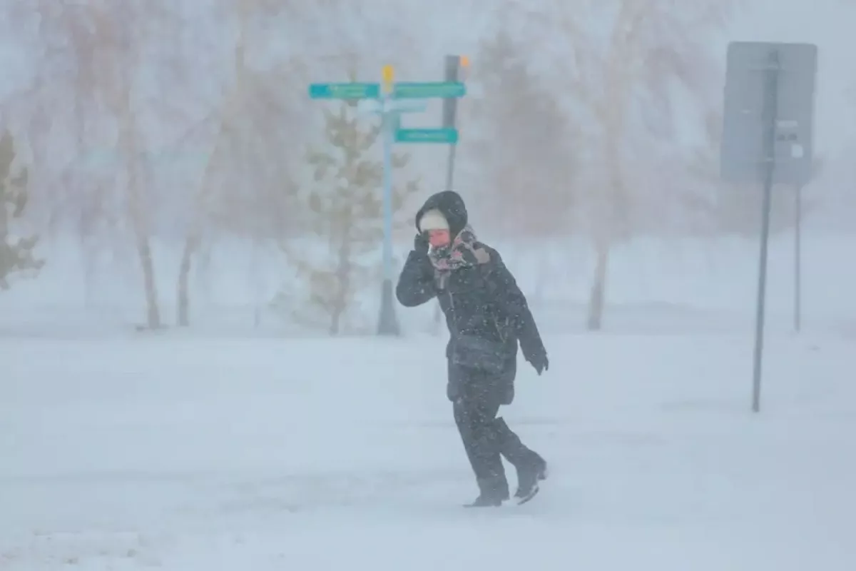 Kazakhstan Issues Storm Warning Across 17 Regions