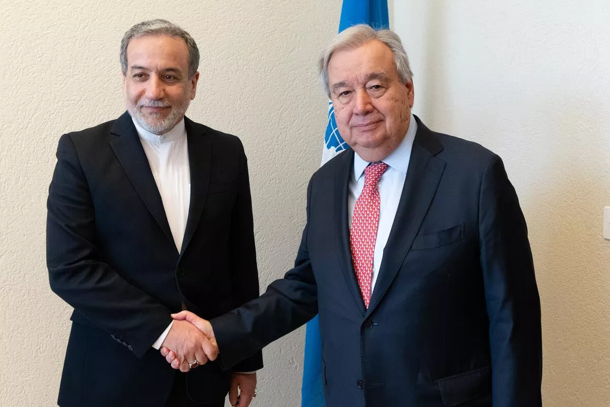 Iran's FM and UN Chief Discuss Gaza and Yemen Crises