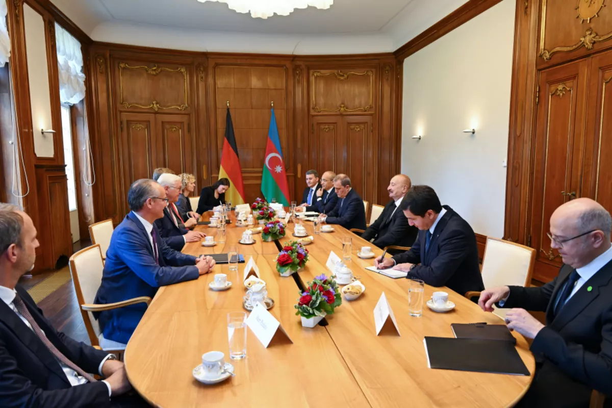 Azerbaijan, Germany Strengthen Partnership Through Expanded Presidential Meeting