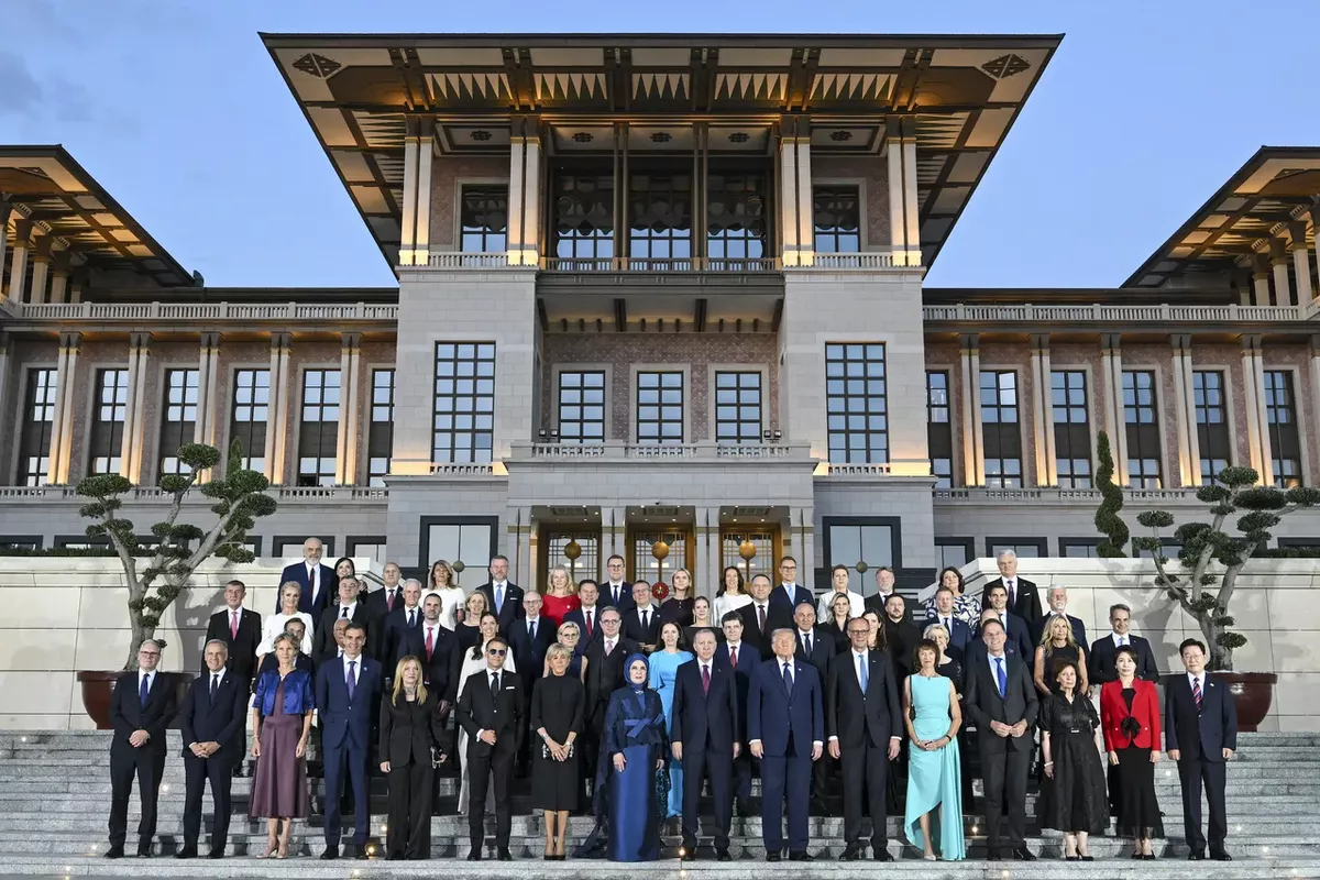 Erdogan Hosts NATO Leaders at Ankara Summit Reception, Dinner