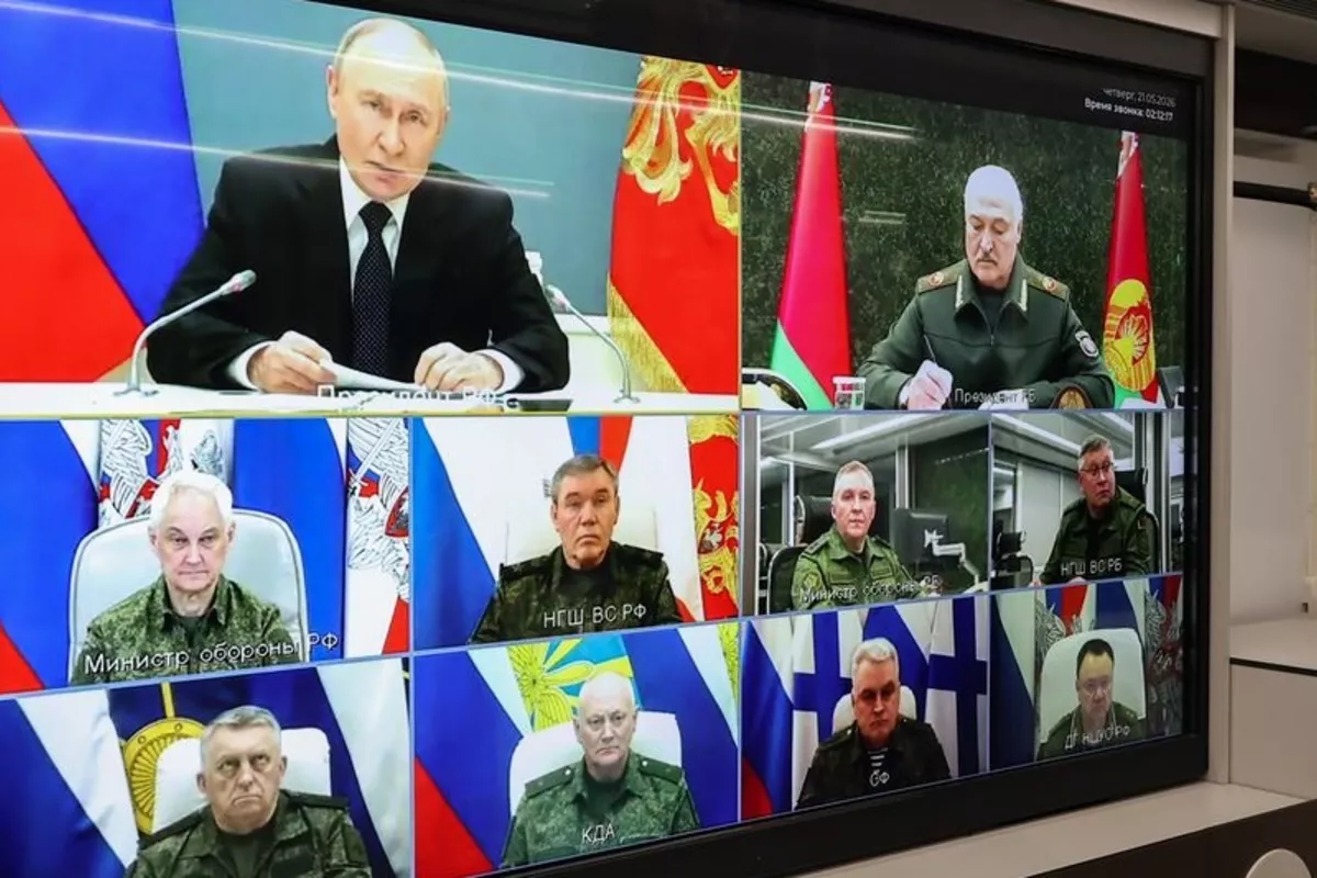 Putin, Lukashenko Oversee Russia-Belarus Nuclear Drills