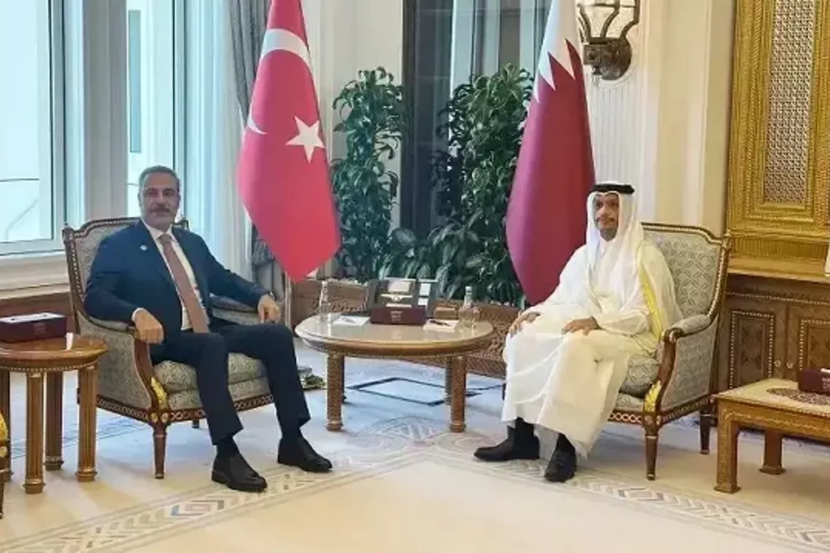 Turkish and Qatari Foreign Ministers Meet in Doha During Erdogan's Gulf Tour