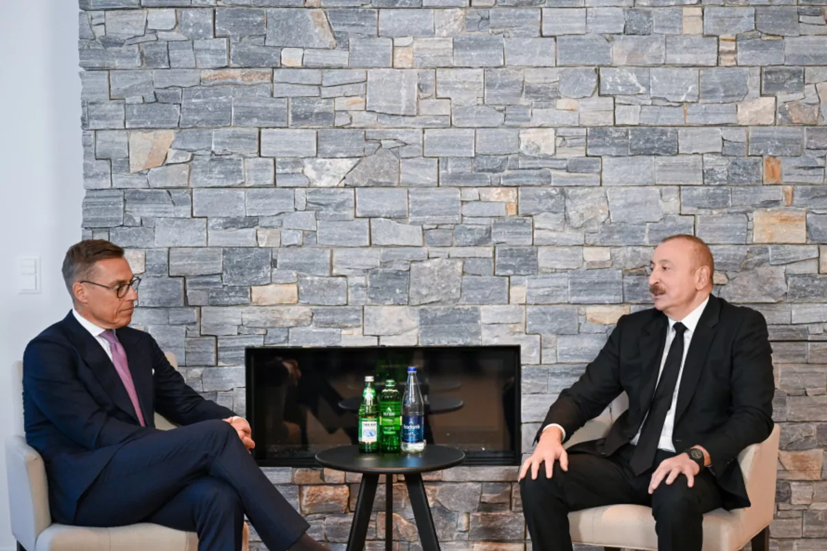 Azerbaijan and Finland Presidents Explore Regional Cooperation and EU Relations