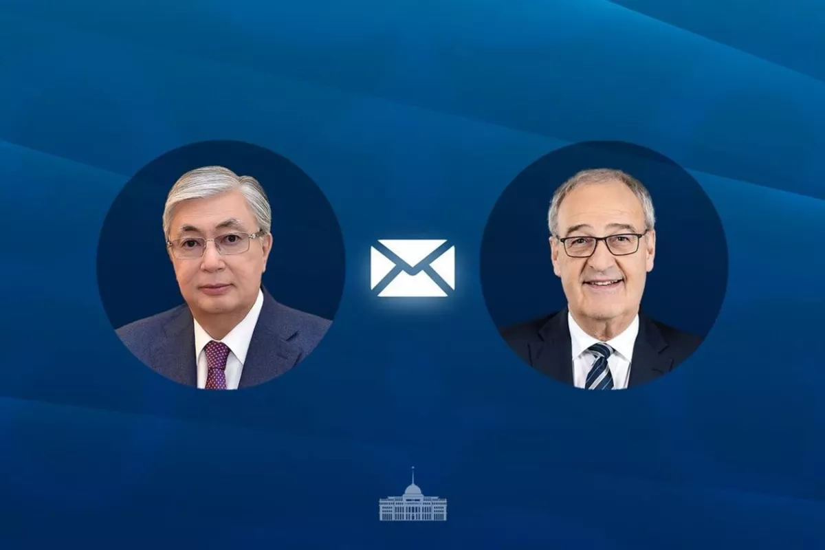 Kazakh Leader Sends Congrats to Swiss Counterpart