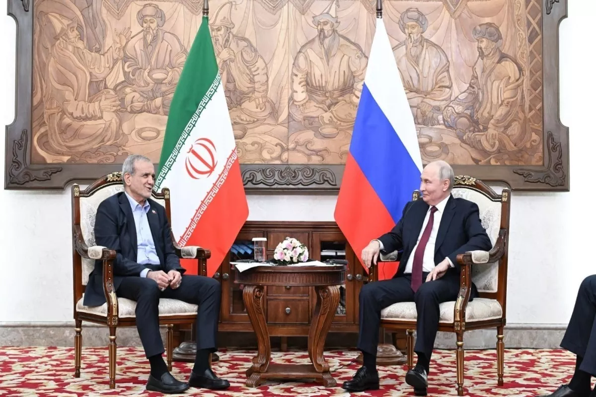 Russian, Iranian Leaders Hold Key Talks on Sidelines of SCO Summit in Kyrgyzstan