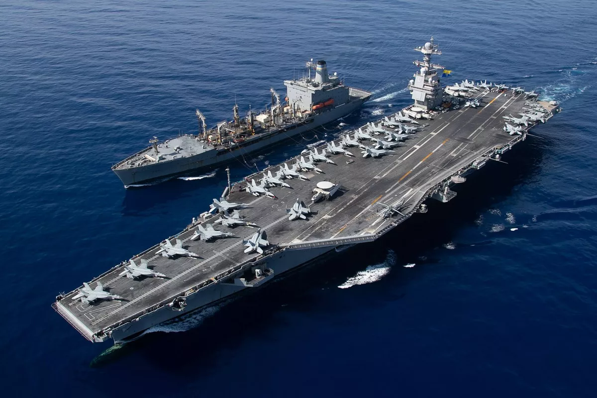 Iran Threatens to Target US Aircraft Carrier Infrastructure in Red Sea