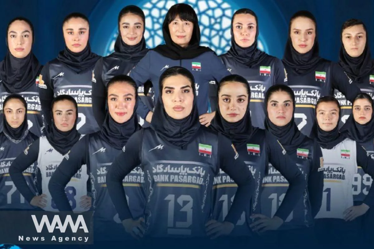 Iran Women’s Volleyball Team Wins First-Ever Gold at Central Asia Championship